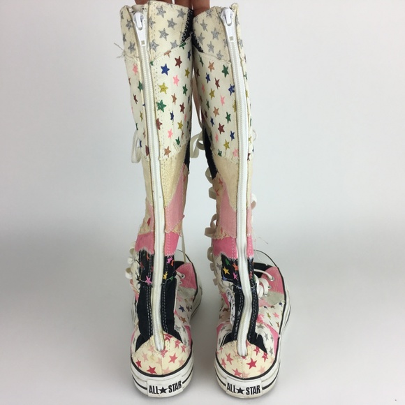 CONVERSE CHUCK TAYLOR ALL STAR  Patchwork Tall 8 - Picture 4 of 8